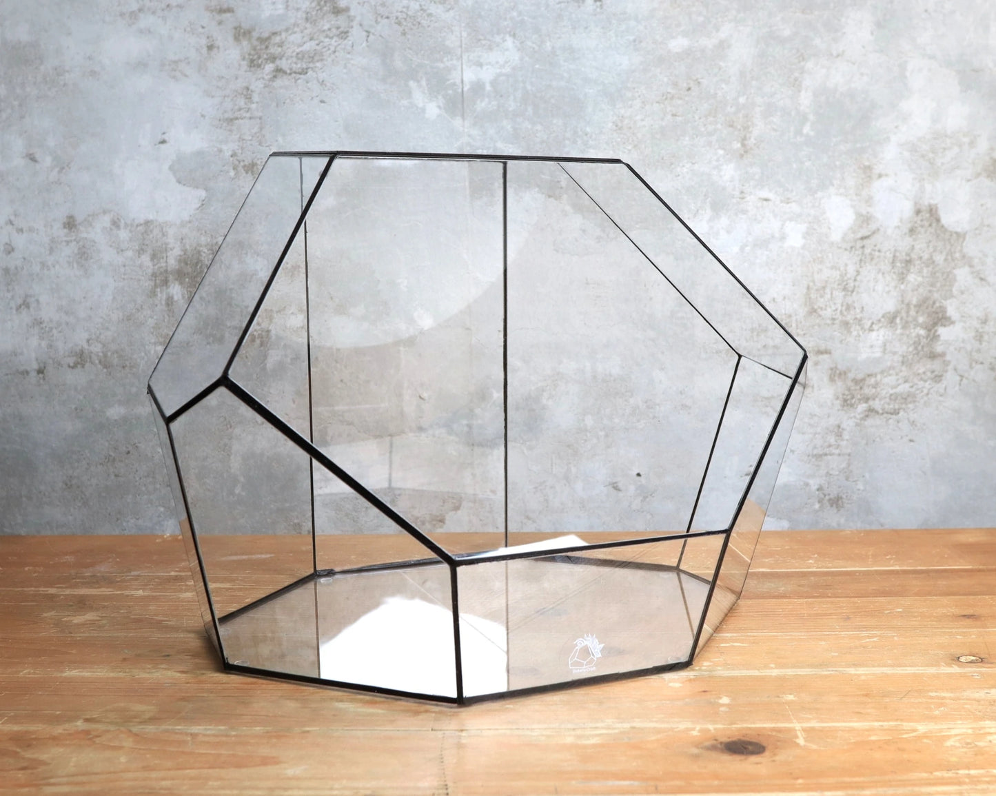 Obsidian - geometrisches Terrarium